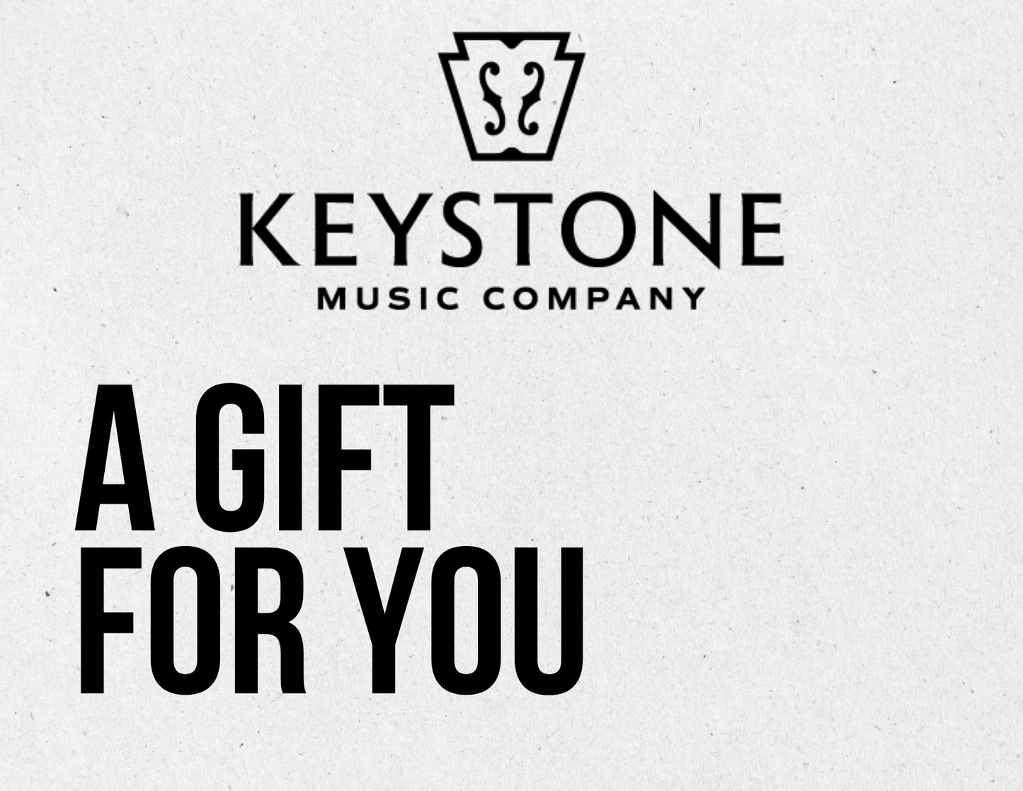 Keystone Music Gift Card